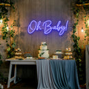 Oh Baby Led Neon Sign Light