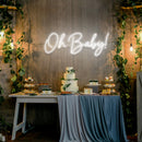 Oh Baby Led Neon Sign Light