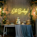 Oh Baby Led Neon Sign Light