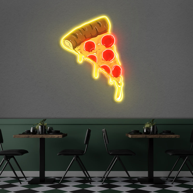 Pizza Art Work Led Neon Sign Light