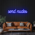 Send Nudes Led Neon Sign Light