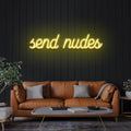 Send Nudes Led Neon Sign Light