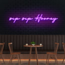 Sip Sip Hooray Led Neon Sign Light