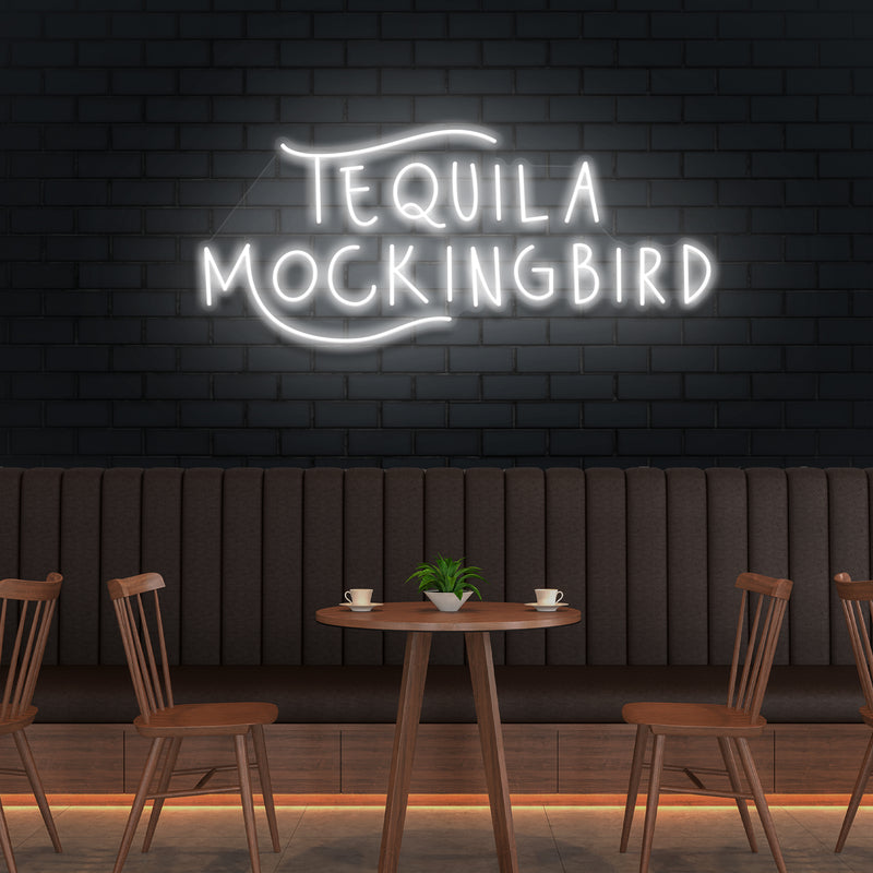 Tequila Mocking Bird Led Neon Sign Light