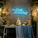 Til Death Do Us Party Led Neon Sign Light