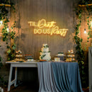Til Death Do Us Party Led Neon Sign Light