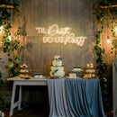 Til Death Do Us Party Led Neon Sign Light