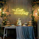 Til Death Do Us Party Led Neon Sign Light