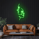 Two Face Led Neon Sign Light