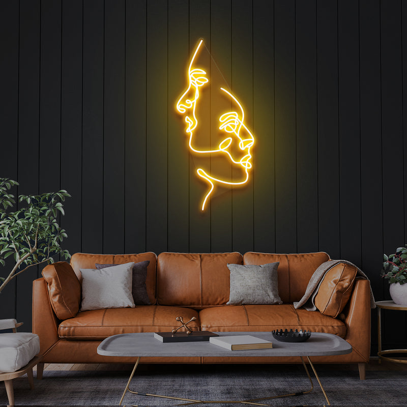 Two Face Led Neon Sign Light