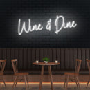 Wine Dine Led Neon Sign Light