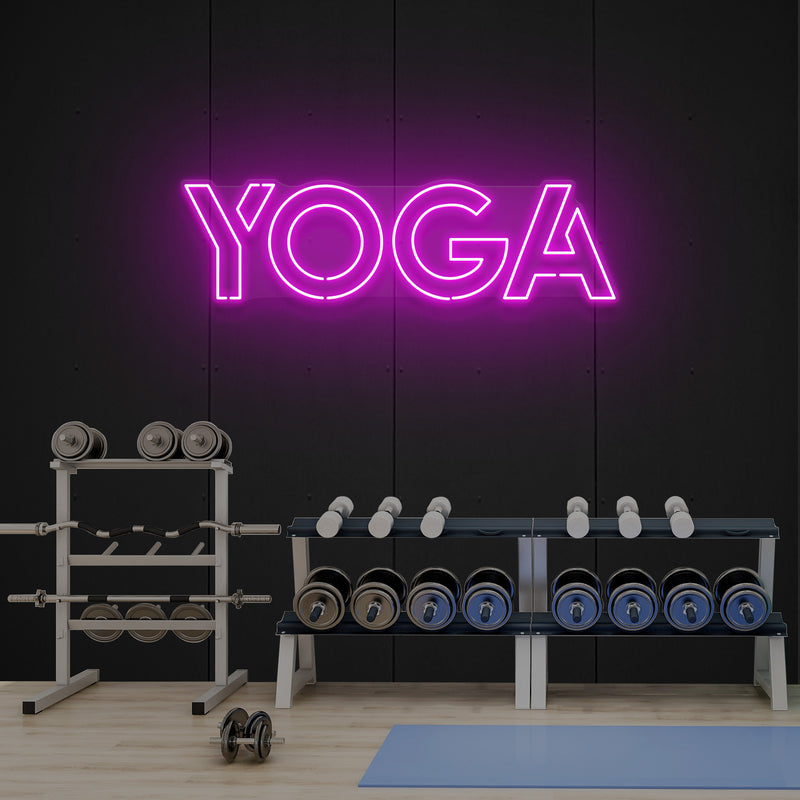 Yoga Led Neon Sign Light