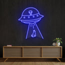 Alien Spaceship Led Neon Sign Light