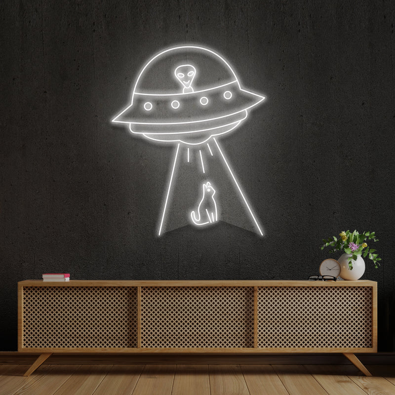 Alien Spaceship Led Neon Sign Light