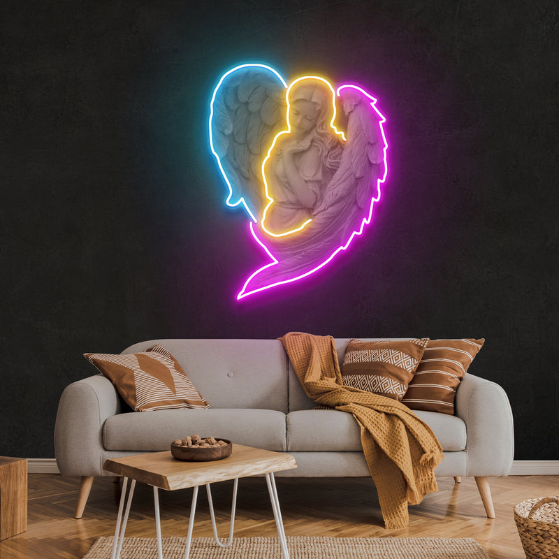 Angel Artwork Led Neon Sign Light