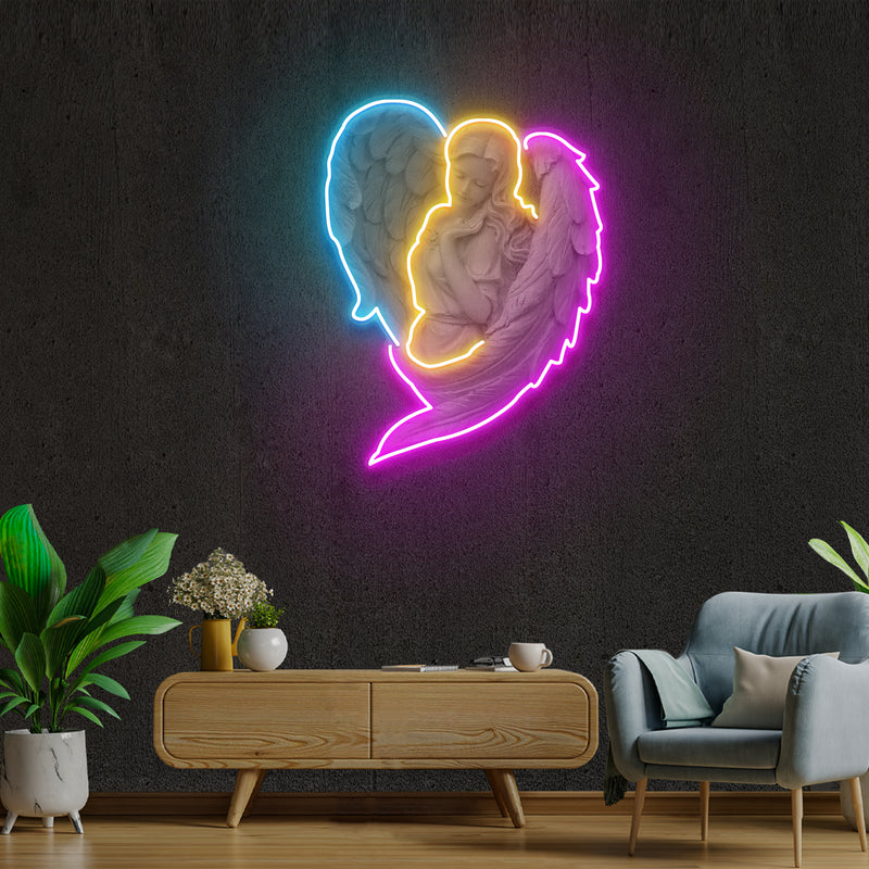 Angel Artwork Led Neon Sign Light