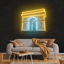 Arc de triomphe Neon Artwork Led Neon Sign Light