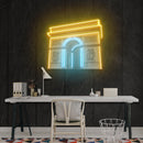 Arc de triomphe Neon Artwork Led Neon Sign Light