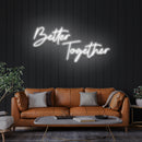 Better Together Led Neon Sign Light, Wedding Neon Sign For Reception, Neon Light Sign For Wedding