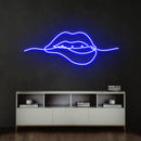 Biting Lipsred Led Neon Sign Light