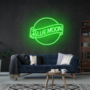 Blue Moon Led Neon Sign Light