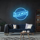 Blue Moon Led Neon Sign Light