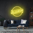 Blue Moon Led Neon Sign Light