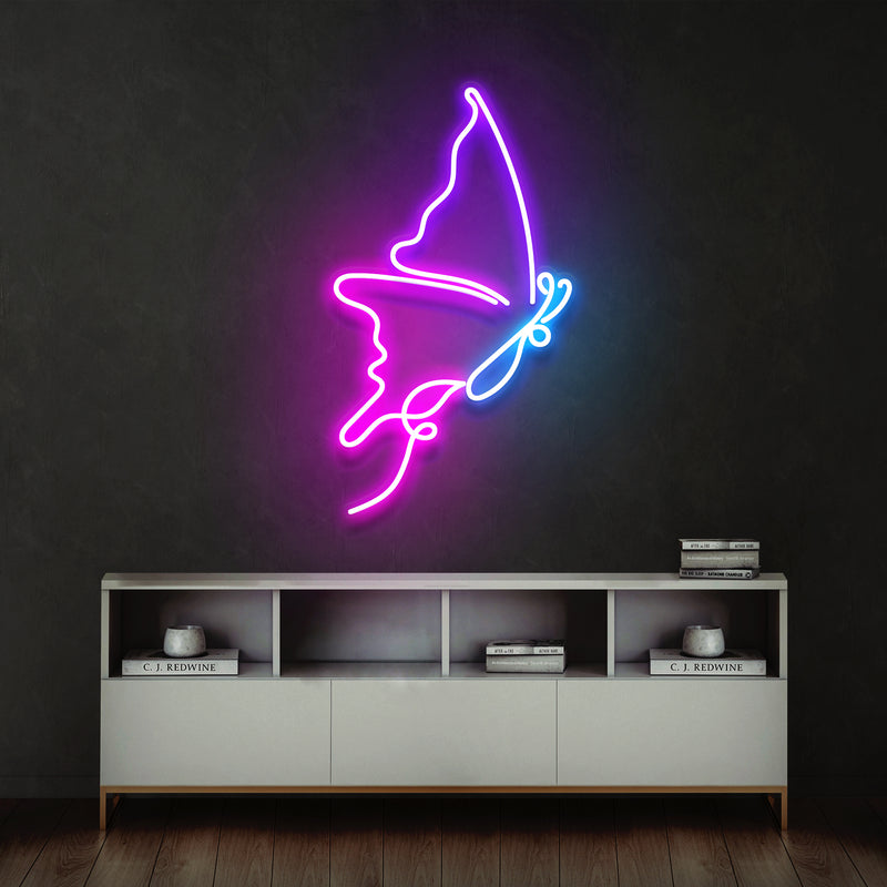 Butterfly Led Neon Sign Light