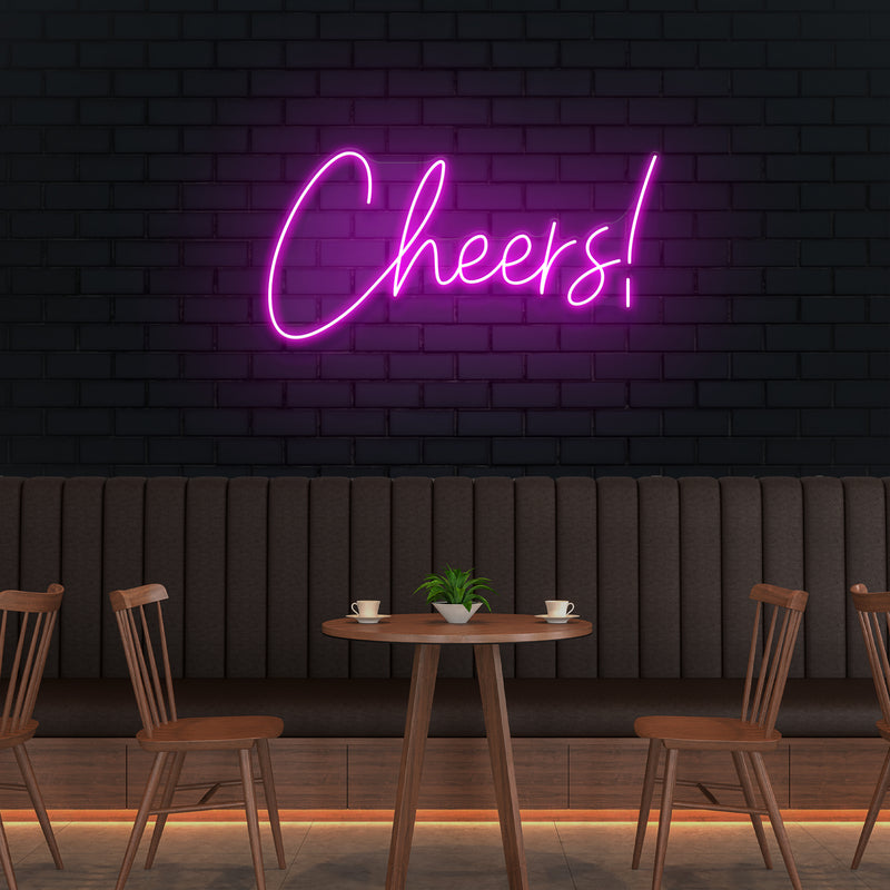 Cheers Led Neon Sign Light