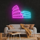 Colosseum Neon Artwork Led Neon Sign Light
