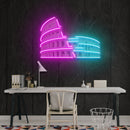 Colosseum Neon Artwork Led Neon Sign Light