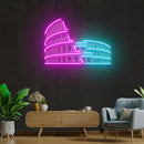 Colosseum Neon Artwork Led Neon Sign Light