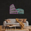 Colosseum Neon Artwork Led Neon Sign Light