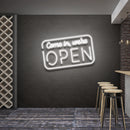 Come In, We're Open 2 Led Neon Sign Light