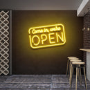 Come In, We're Open 2 Led Neon Sign Light