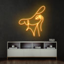 Elegant Lady Led Neon Sign Light