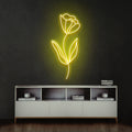 Flower line Led Neon Sign Light