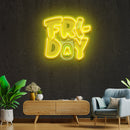 Friday Artwork Led Neon Sign Light
