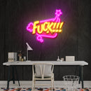 Fuck!!! Artwork Led Neon Sign Light