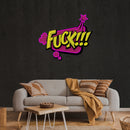 Fuck!!! Artwork Led Neon Sign Light