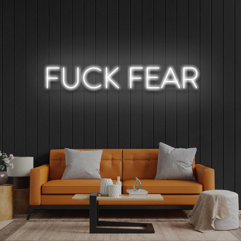 Fuck Fear Led Neon Sign Light