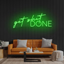 Get Shit Done Led Neon Sign Light