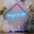 Neon Sign Wedding Backdrop, Happily Even After Led Neon Sign Light, Wedding decoration