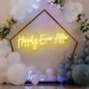 Neon Sign Wedding Backdrop, Happily Even After Led Neon Sign Light, Wedding decoration