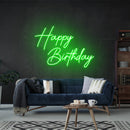 Happy Birthday Led Neon Sign Light