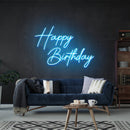 Happy Birthday Led Neon Sign Light