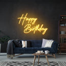 Happy Birthday Led Neon Sign Light