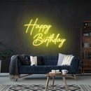 Happy Birthday Led Neon Sign Light