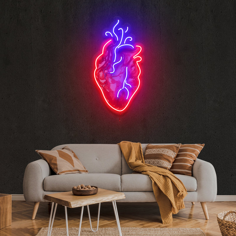 My Heart Artwork Led Neon Sign Light