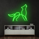Howling Dog Led Neon Sign Light